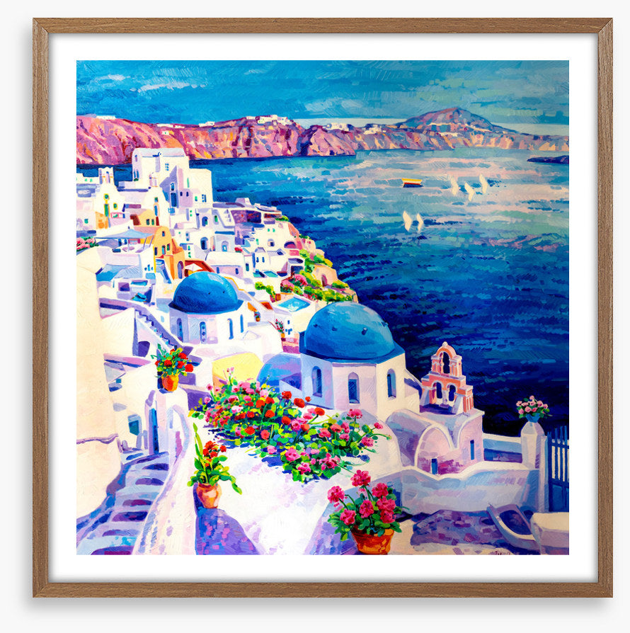 Santorini sunlight