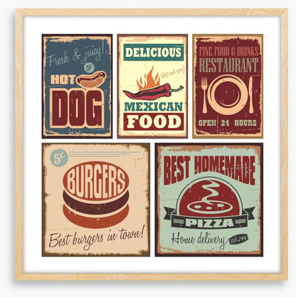 Fast food vintage