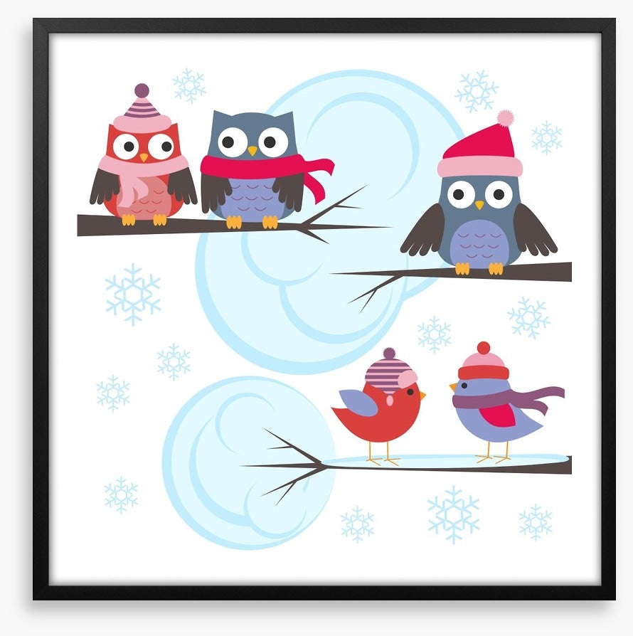 On the winter tree
