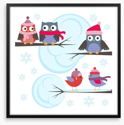 On the winter tree