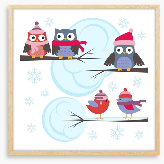 On the winter tree