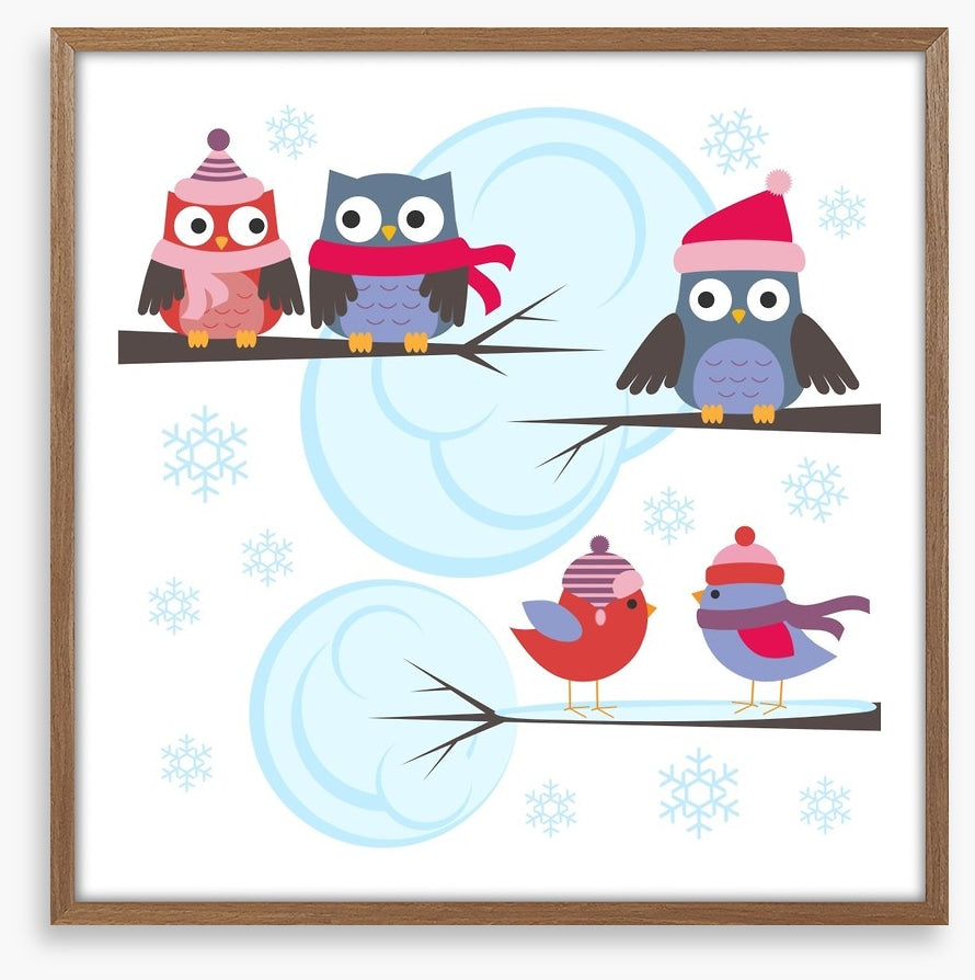 On the winter tree