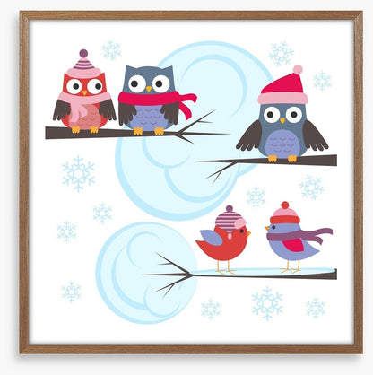 On the winter tree