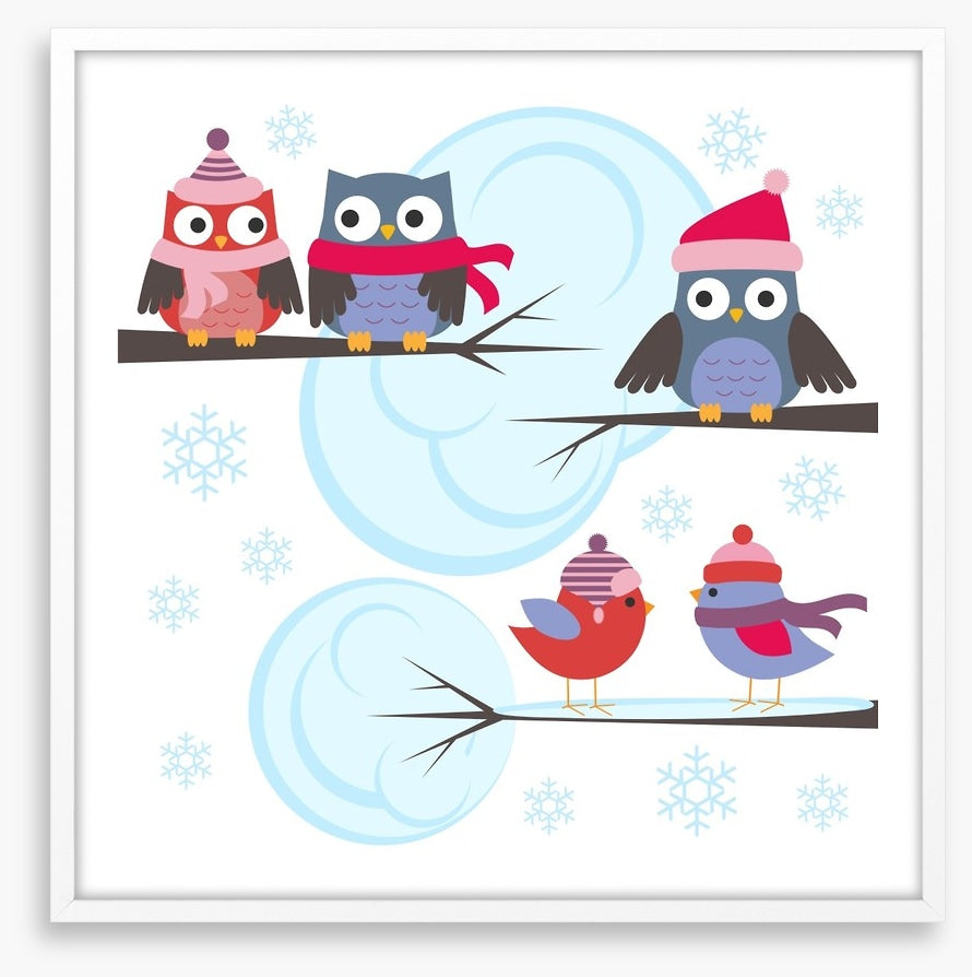 On the winter tree