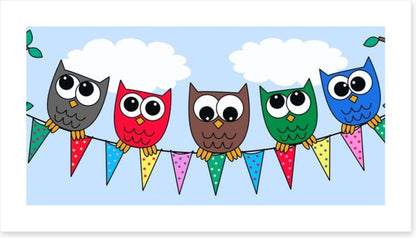 Party of owls