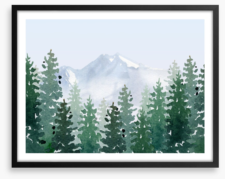 Peak through the trees
