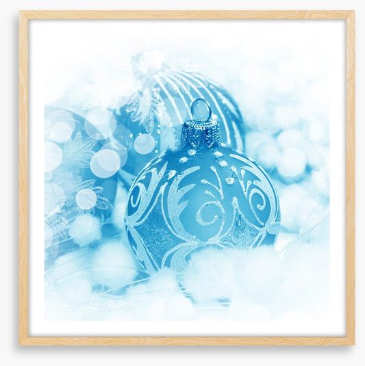 Blue baubles