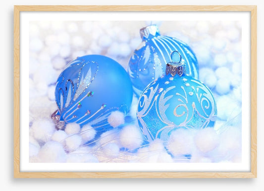 Three baubles