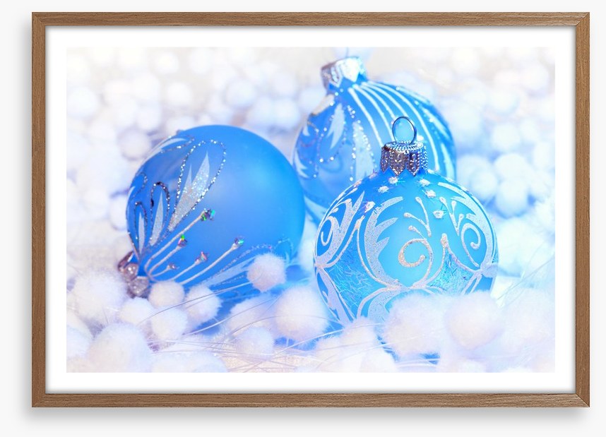 Three baubles