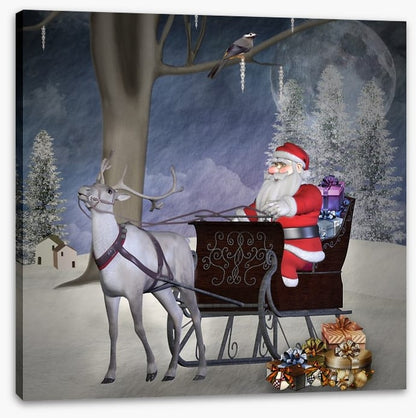 Here comes Santa