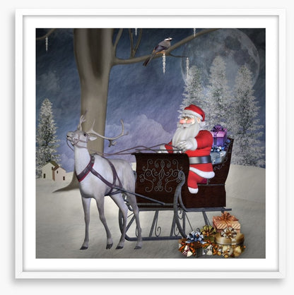 Here comes Santa