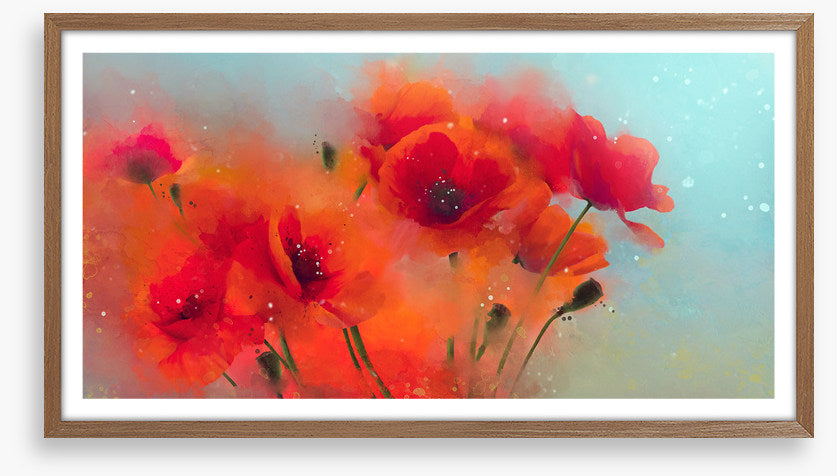 Poppy rain
