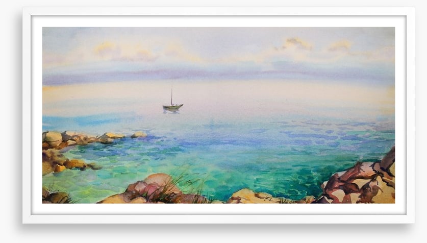 The rocky bay
