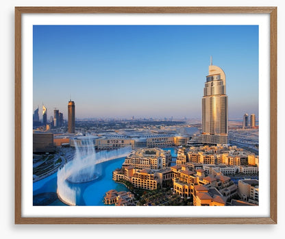 Dubai dancing fountain