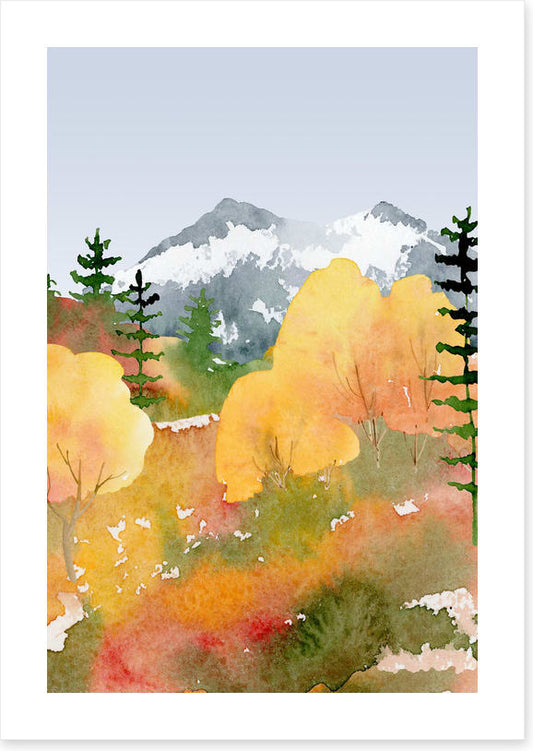 Mountain fall III