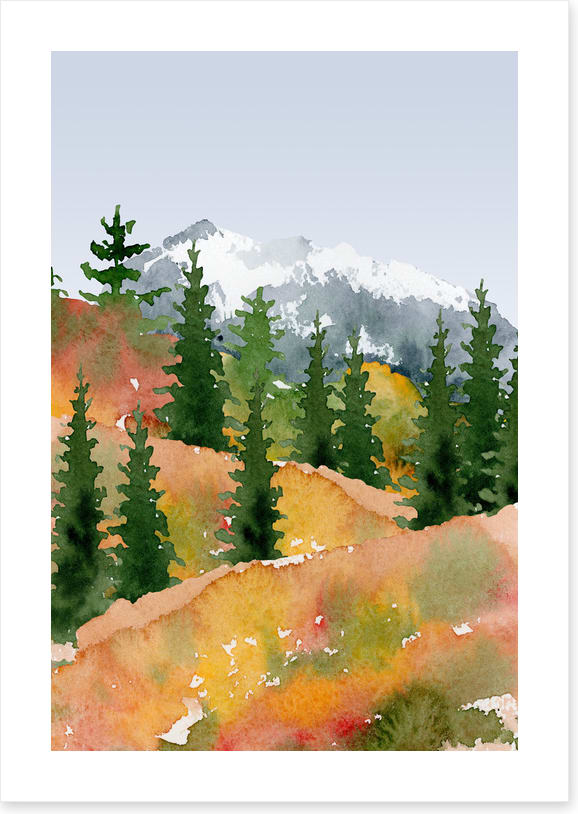 Mountain fall I