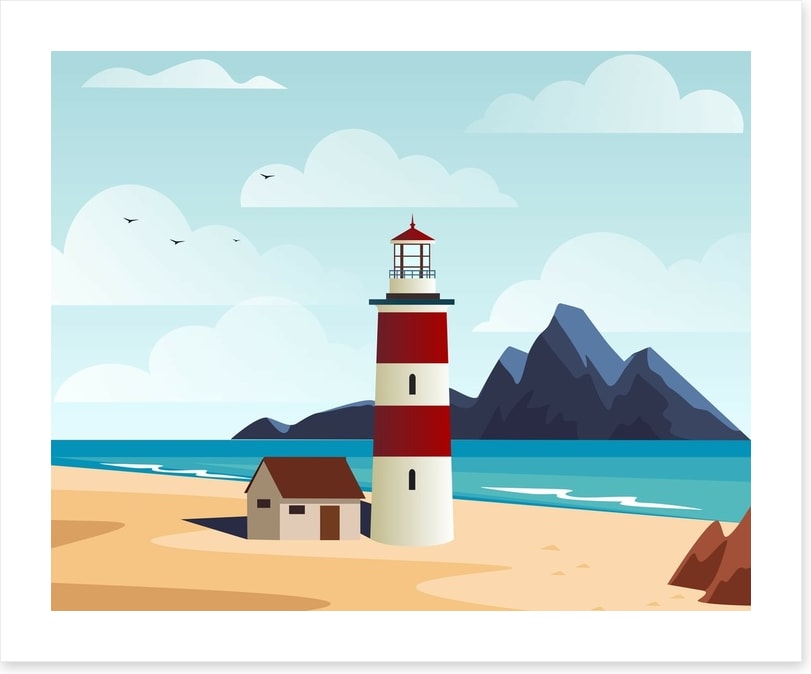 Beacon on the beach