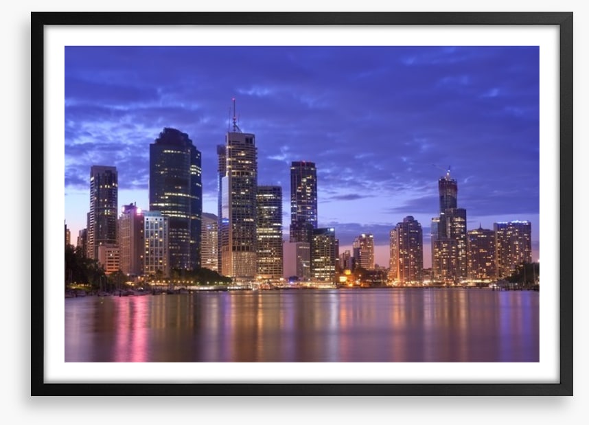 Brisbane city skyline