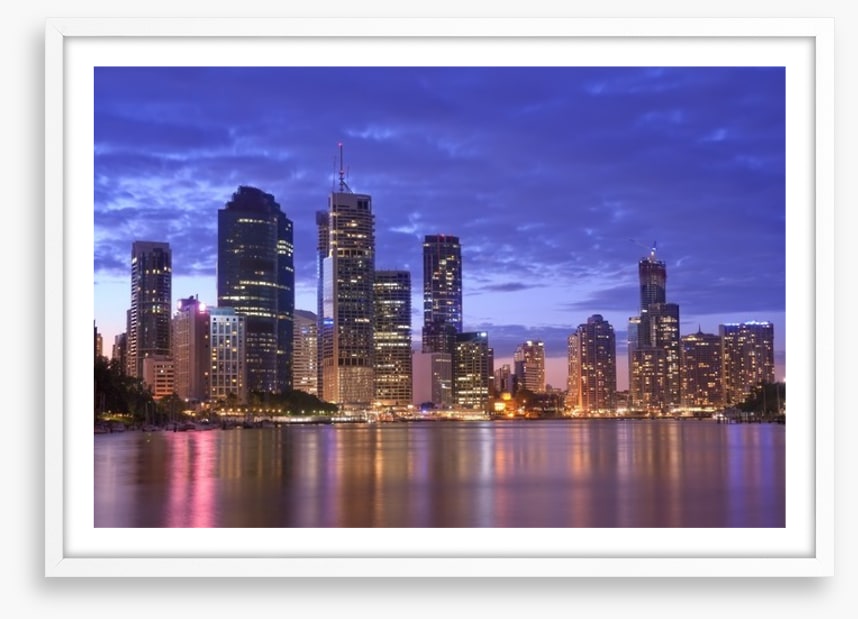 Brisbane city skyline