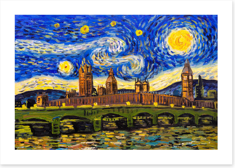 Starry night London