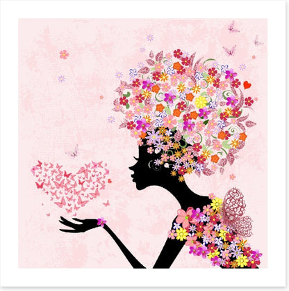 Butterfly kiss