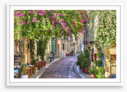 Traditional street in Plaka, Athens
