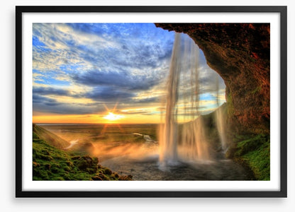 Seljalandsfoss waterfall, Iceland