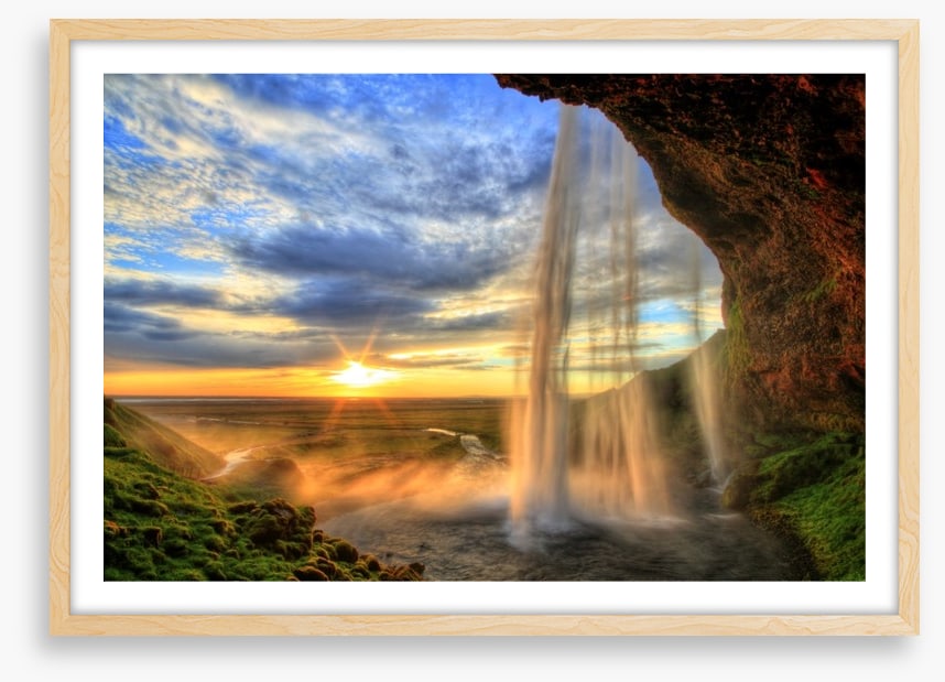 Seljalandsfoss waterfall, Iceland