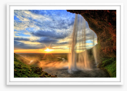 Seljalandsfoss waterfall, Iceland