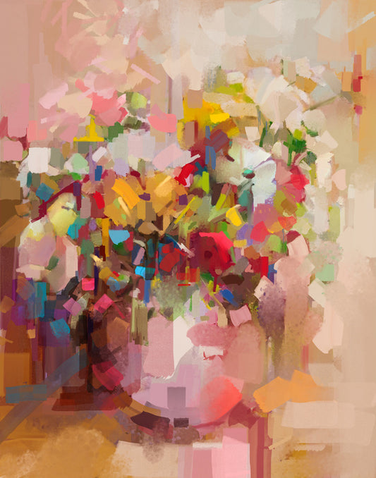 Confetti blooms
