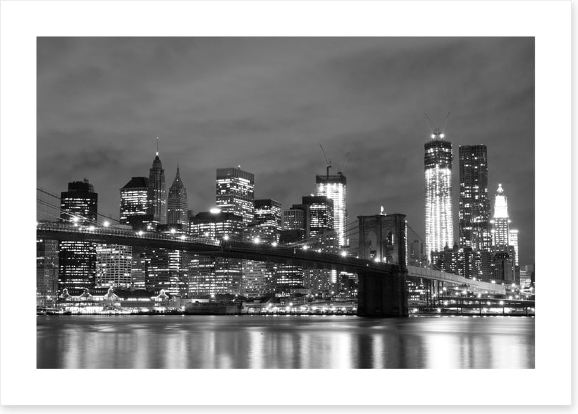 Brooklyn Bridge at night