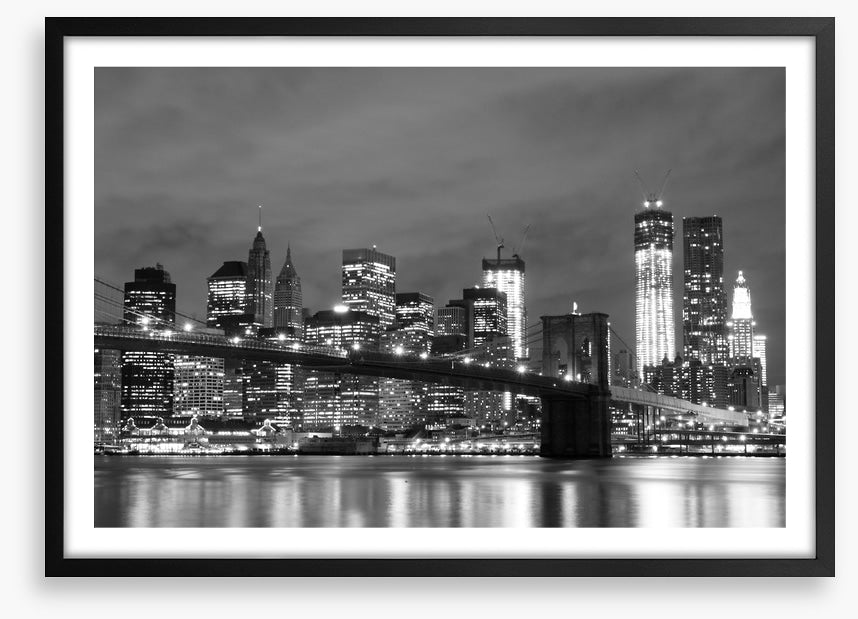Brooklyn Bridge at night