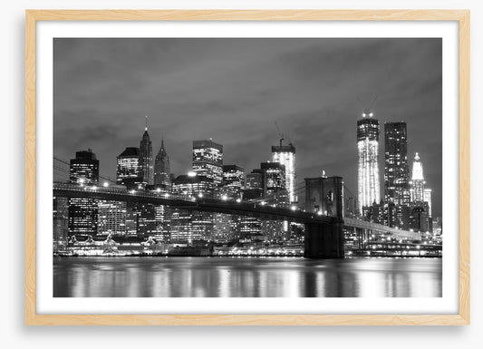 Brooklyn Bridge at night