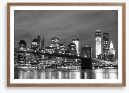 Brooklyn Bridge at night