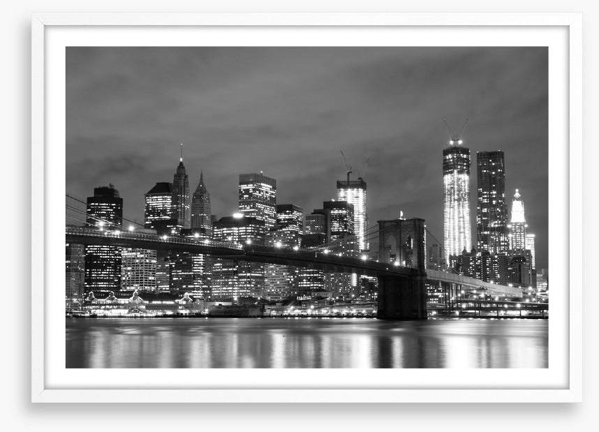 Brooklyn Bridge at night