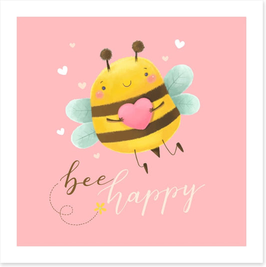Happy bee