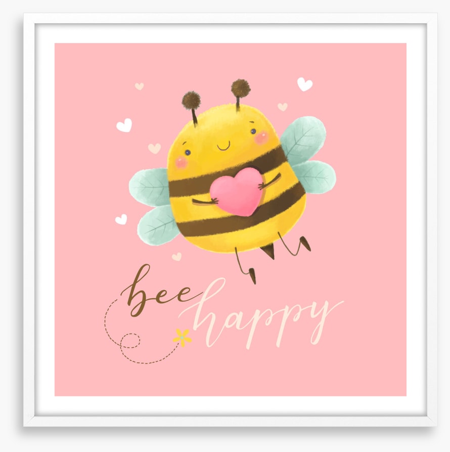 Happy bee