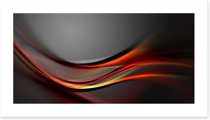 Swirling red