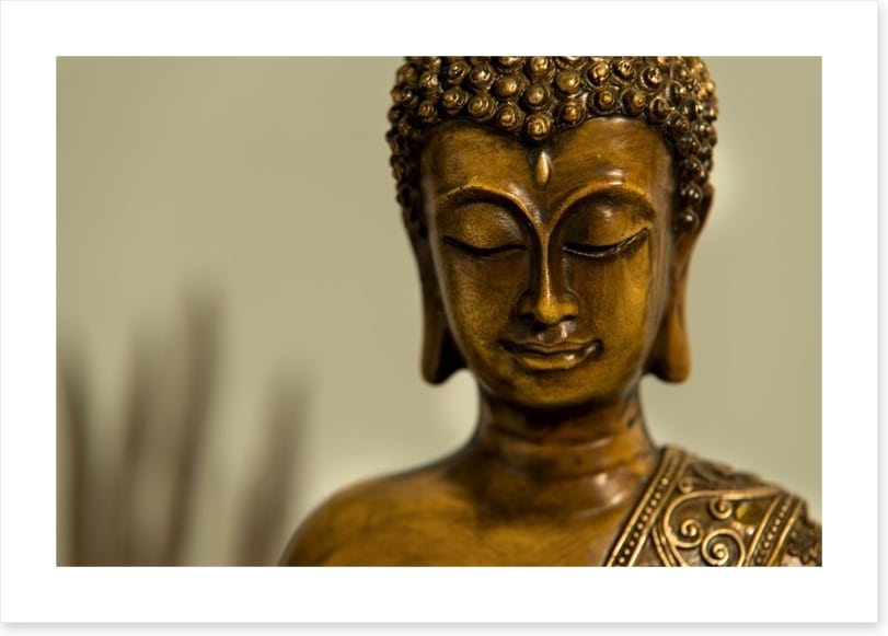 Buddha in bronze