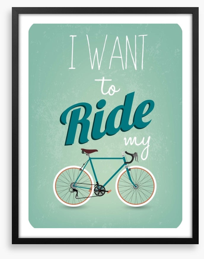 I want to ride