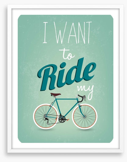 I want to ride