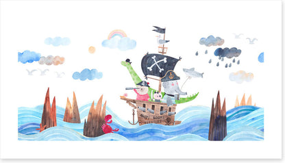 Pirate ship beware