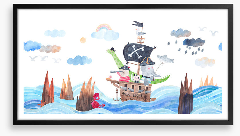 Pirate ship beware