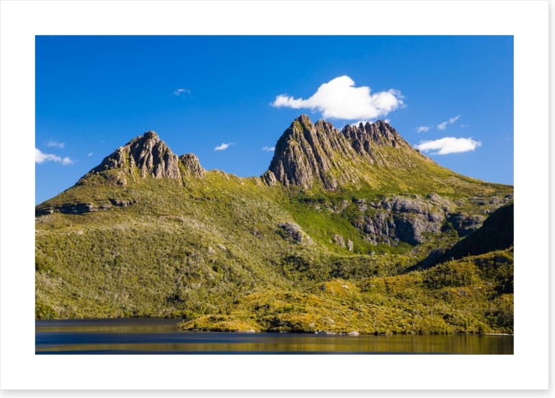 Cradle Mountain peaks, Tasmania