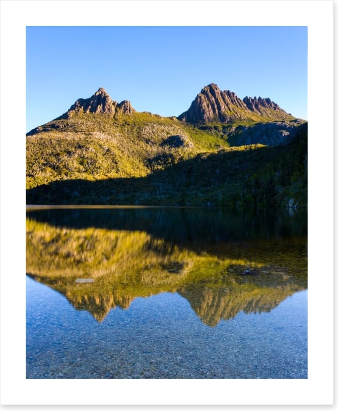 Cradle Mountain reflections, Tasmania