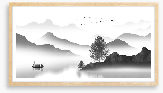 Fishing in the shadows