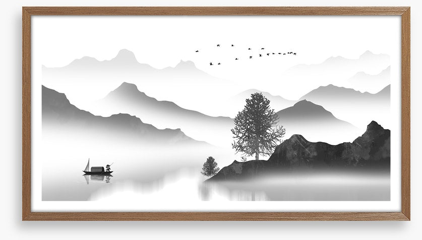 Fishing in the shadows
