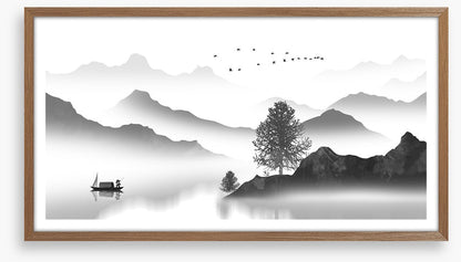 Fishing in the shadows