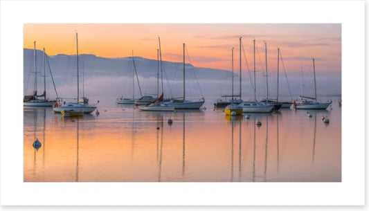 Sailboat sunrise