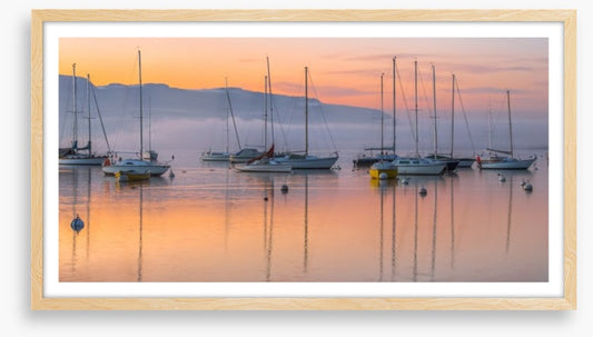 Sailboat sunrise